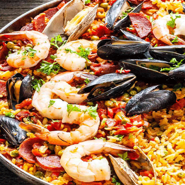 Lively Flavors of Spain: TAPAS & Paellas! (w. Hibachi dessert) 3