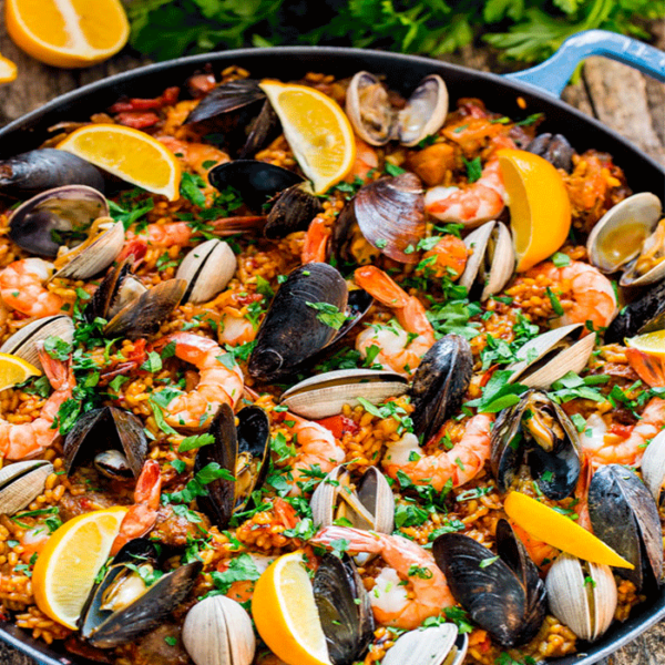 shrimp-paella
