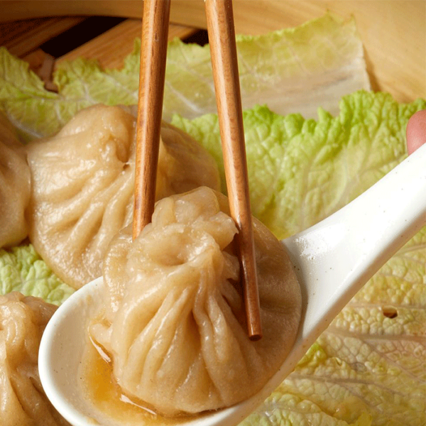 FILLINGS for you 💖 SOUP Dumplings & Dim Sum (w. Hibachi dessert) 1